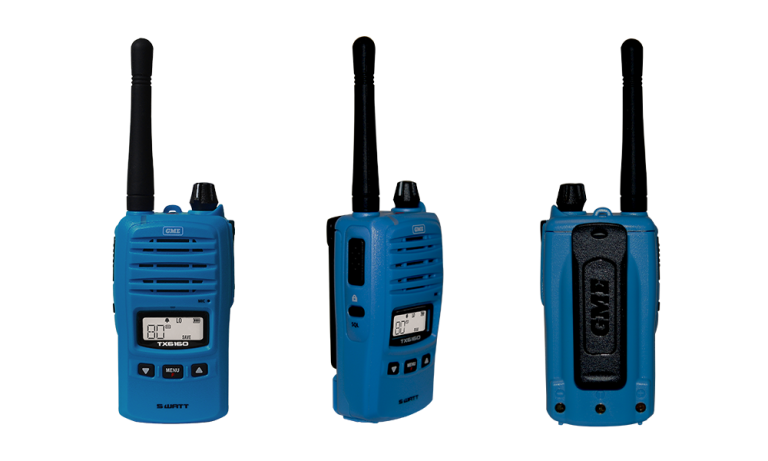 4 X 4 Australia Gear GME Beyond Blue TX 6160 XBL Handheld UHF